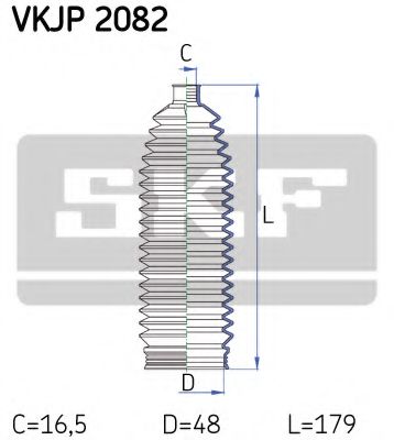 SKF VKJP 2082 Комплект пылника, рулевое управление для AUDI TT (Ауди Тт) SKF VKJP 2082 Комплект пылника, рулевое управление для AUDI TT (Ауди Тт)
