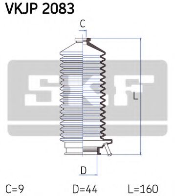 SKF VKJP 2083 Комплект пылника, рулевое управление для NISSAN (Ниссан) SKF VKJP 2083 Комплект пылника, рулевое управление для NISSAN (Ниссан)