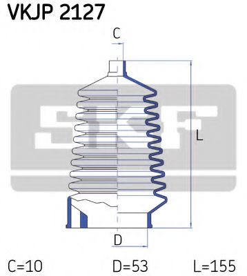 SKF VKJP 2127 Комплект пылника, рулевое управление для FORD GRANADA (Форд Гранада) SKF VKJP 2127 Комплект пылника, рулевое управление для FORD GRANADA (Форд Гранада)