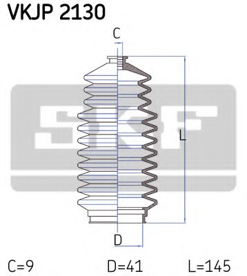 SKF VKJP 2130 Комплект пылника, рулевое управление для NISSAN (Ниссан) SKF VKJP 2130 Комплект пылника, рулевое управление для NISSAN (Ниссан)