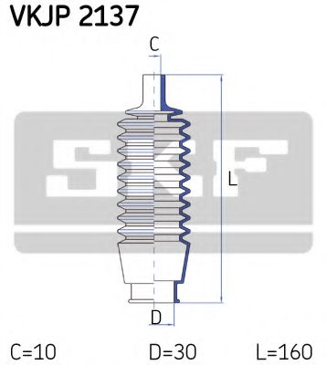 SKF VKJP 2137 Комплект пылника, рулевое управление для FORD FIESTA (Форд Фиэста) SKF VKJP 2137 Комплект пылника, рулевое управление для FORD FIESTA (Форд Фиэста)