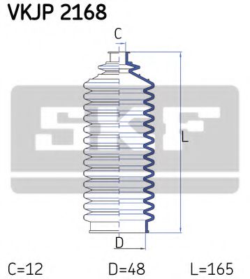 SKF VKJP 2168 Комплект пылника, рулевое управление для ROVER 2000-3500 (Ровер 2000-3500) SKF VKJP 2168 Комплект пылника, рулевое управление для ROVER 2000-3500 (Ровер 2000-3500)