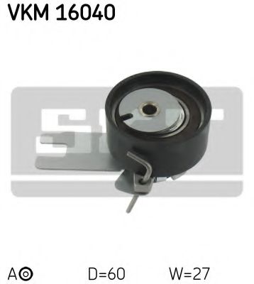SKF VKM 16040 Натяжной ролик, ремень ГРМ для FORD (Форд) SKF VKM 16040 Натяжной ролик, ремень ГРМ для FORD (Форд)