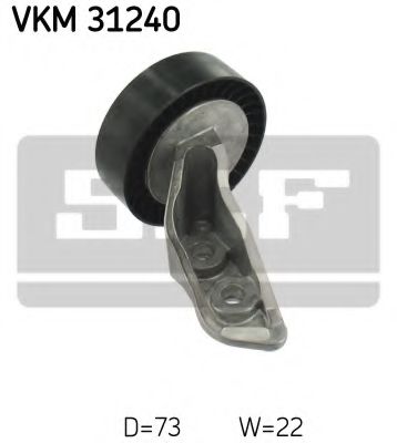 SKF VKM 31240 Паразитный ведущий ролик, поликлиновой ремень для AUDI TT (Ауди Тт) SKF VKM 31240 Паразитный ведущий ролик, поликлиновой ремень для AUDI TT (Ауди Тт)