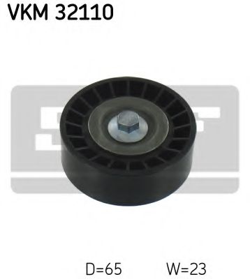 SKF VKM 32110 Паразитный ведущий ролик, поликлиновой ремень для FIAT 500 C (Фиат 500 c) SKF VKM 32110 Паразитный ведущий ролик, поликлиновой ремень для FIAT 500 C (Фиат 500 c)