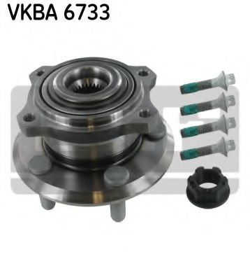SKF VKBA 6733 Комплект подшипника ступицы колеса 