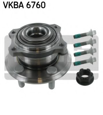 SKF VKBA 6760 Комплект подшипника ступицы колеса 