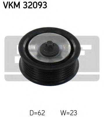 SKF VKM 32093 Паразитный ведущий ролик, поликлиновой ремень для FIAT 500L (Фиат 500л) SKF VKM 32093 Паразитный ведущий ролик, поликлиновой ремень для FIAT 500L (Фиат 500л)