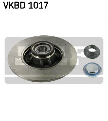 SKF VKBD 1017 Тормозной диск для PEUGEOT (Пежо) SKF VKBD 1017 Тормозной диск для PEUGEOT (Пежо)