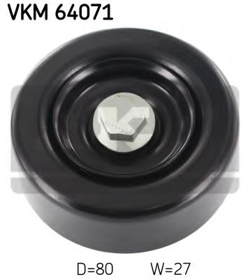 SKF VKM 64071 Паразитный ведущий ролик, поликлиновой ремень для HYUNDAI MAXCRUZ (Хендай Маxcруз) SKF VKM 64071 Паразитный ведущий ролик, поликлиновой ремень для HYUNDAI MAXCRUZ (Хендай Маxcруз)