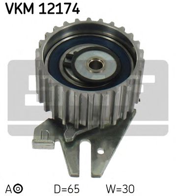 SKF VKM 12174 Натяжной ролик, ремень ГРМ для FIAT 500L (Фиат 500л) SKF VKM 12174 Натяжной ролик, ремень ГРМ для FIAT 500L (Фиат 500л)