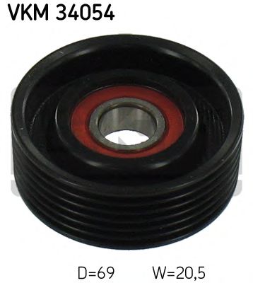 SKF VKM 34054 Паразитный ведущий ролик, поликлиновой ремень для FORD MONDEO (Форд Мондэо) SKF VKM 34054 Паразитный ведущий ролик, поликлиновой ремень для FORD MONDEO (Форд Мондэо)