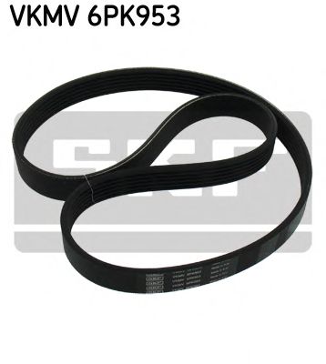 SKF VKMV 6PK953 Поликлиновой ремень для VOLKSWAGEN SCIROCCO (Фольксваген Сcироccо) SKF VKMV 6PK953 Поликлиновой ремень для VOLKSWAGEN SCIROCCO (Фольксваген Сcироccо)