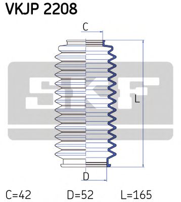 SKF VKJP 2208 Комплект пылника, рулевое управление для OPEL MANTA B CC (Опель Манта б cc) SKF VKJP 2208 Комплект пылника, рулевое управление для OPEL MANTA B CC (Опель Манта б cc)