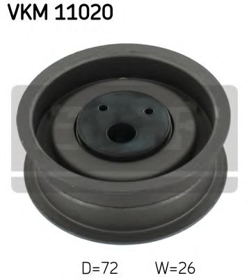 SKF VKM 11020 Натяжной ролик, ремень ГРМ для AUDI 80 (Ауди 80) SKF VKM 11020 Натяжной ролик, ремень ГРМ для AUDI 80 (Ауди 80)