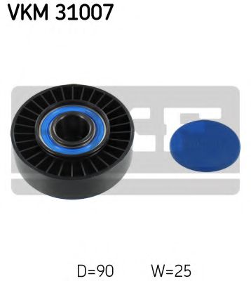 SKF VKM 31007 Паразитный ведущий ролик, поликлиновой ремень для VOLKSWAGEN T4 MULTIVAN (Фольксваген Т4 мултиvан) SKF VKM 31007 Паразитный ведущий ролик, поликлиновой ремень для VOLKSWAGEN T4 MULTIVAN (Фольксваген Т4 мултиvан)
