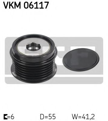 SKF VKM 06117 Механизм свободного хода генератора для LEXUS RX (Лексус Рх) SKF VKM 06117 Механизм свободного хода генератора для LEXUS RX (Лексус Рх)