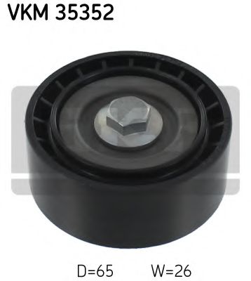 SKF VKM 35352 Паразитный ведущий ролик, поликлиновой ремень для CHEVROLET CAPTIVA (Шевроле Каптива) SKF VKM 35352 Паразитный ведущий ролик, поликлиновой ремень для CHEVROLET CAPTIVA (Шевроле Каптива)
