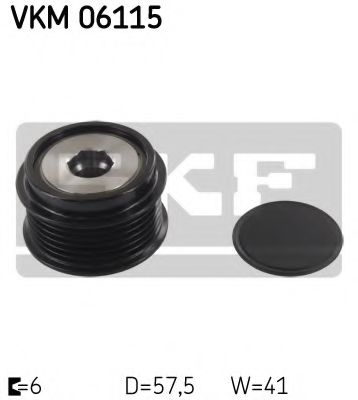 SKF VKM 06115 Механизм свободного хода генератора для DAIHATSU CHARADE (Дайхатсу Чарадэ) SKF VKM 06115 Механизм свободного хода генератора для DAIHATSU CHARADE (Дайхатсу Чарадэ)