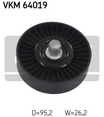 SKF VKM 64019 Паразитный ведущий ролик, поликлиновой ремень для KIA RONDO III (Киа Рондо 3) SKF VKM 64019 Паразитный ведущий ролик, поликлиновой ремень для KIA RONDO III (Киа Рондо 3)