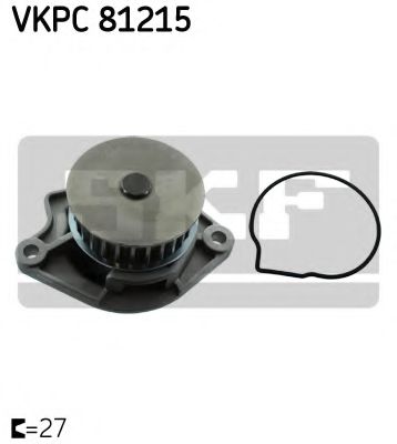 SKF VKPC 81215 Водяной насос для VOLKSWAGEN FLIGHT (Фольксваген Флигхт) SKF VKPC 81215 Водяной насос для VOLKSWAGEN FLIGHT (Фольксваген Флигхт)