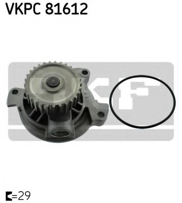 SKF VKPC 81612 Водяной насос для AUDI A6 (Ауди А6) SKF VKPC 81612 Водяной насос для AUDI A6 (Ауди А6)