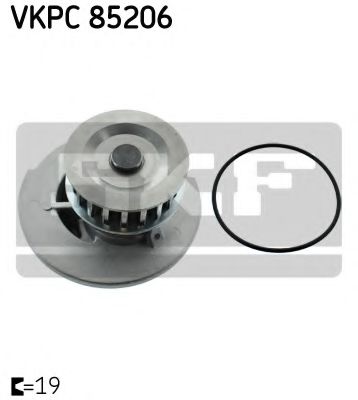 SKF VKPC 85206 Водяной насос для OPEL ASTRA G (Опель Астра г) SKF VKPC 85206 Водяной насос для OPEL ASTRA G (Опель Астра г)