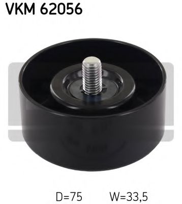 SKF VKM 62056 Паразитный ведущий ролик, поликлиновой ремень для NISSAN MURANO (Ниссан Мурано) SKF VKM 62056 Паразитный ведущий ролик, поликлиновой ремень для NISSAN MURANO (Ниссан Мурано)