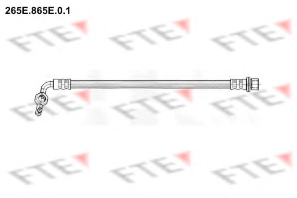 FTE 265E.865E.0.1 Тормозной шланг для TOYOTA RAV 4 II (Тойота/тоета Рав 4 2) FTE 265E.865E.0.1 Тормозной шланг для TOYOTA RAV 4 II (Тойота/тоета Рав 4 2)