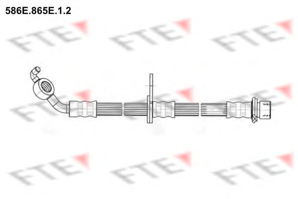 FTE 586E.865E.1.2 Тормозной шланг для TOYOTA RAV 4 II (Тойота/тоета Рав 4 2) FTE 586E.865E.1.2 Тормозной шланг для TOYOTA RAV 4 II (Тойота/тоета Рав 4 2)