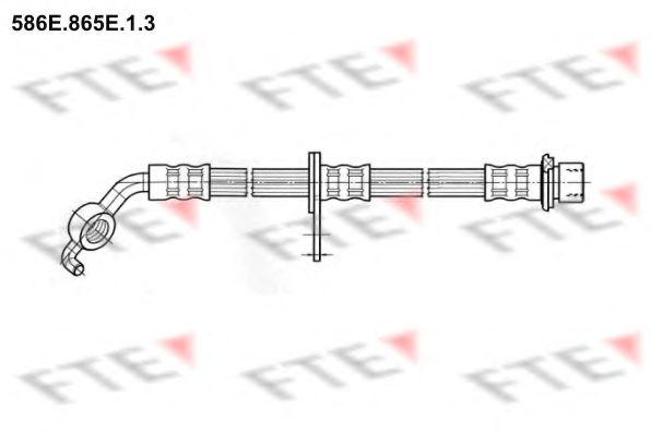 FTE 586E.865E.1.3 Тормозной шланг для TOYOTA RAV 4 II (Тойота/тоета Рав 4 2) FTE 586E.865E.1.3 Тормозной шланг для TOYOTA RAV 4 II (Тойота/тоета Рав 4 2)