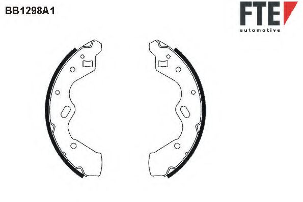 FTE BB1298A1 Тормозные колодоки для MAZDA (Мазда) FTE BB1298A1 Тормозные колодоки для MAZDA (Мазда)