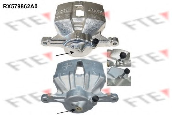 FTE RX579862A0 Тормозной суппорт для TOYOTA CARINA E (Тойота/тоета Карина е)