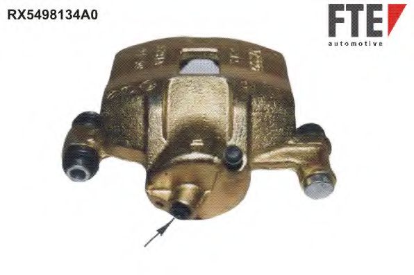 FTE RX5498134A0 Тормозной суппорт для MAZDA 626 III (Мазда 626 3) FTE RX5498134A0 Тормозной суппорт для MAZDA 626 III (Мазда 626 3)