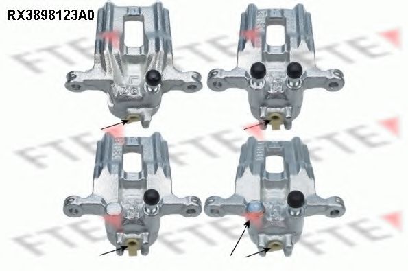 FTE RX3898123A0 Тормозной суппорт для HONDA SHUTTLE (Хонда Шуттлэ) FTE RX3898123A0 Тормозной суппорт для HONDA SHUTTLE (Хонда Шуттлэ)