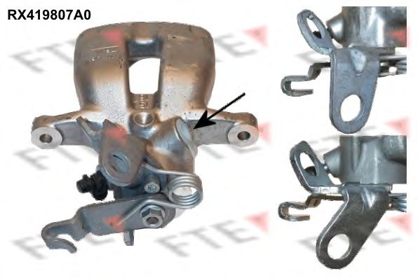 FTE RX419807A0 Тормозной суппорт для SEAT TOLEDO III (Сеат Толедо 3) FTE RX419807A0 Тормозной суппорт для SEAT TOLEDO III (Сеат Толедо 3)