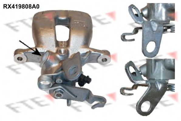 FTE RX419808A0 Тормозной суппорт для SEAT TOLEDO III (Сеат Толедо 3) FTE RX419808A0 Тормозной суппорт для SEAT TOLEDO III (Сеат Толедо 3)