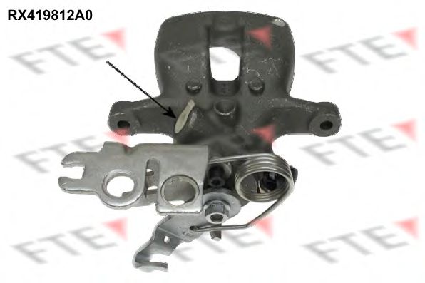 FTE RX419812A0 Тормозной суппорт для VOLKSWAGEN CADDY III (Фольксваген Кадди 3) FTE RX419812A0 Тормозной суппорт для VOLKSWAGEN CADDY III (Фольксваген Кадди 3)