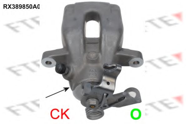 FTE RX389850A0 Тормозной суппорт для PEUGEOT 308 (Пежо 308) FTE RX389850A0 Тормозной суппорт для PEUGEOT 308 (Пежо 308)