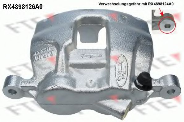 FTE RX4898126A0 Тормозной суппорт для FORD TRANSIT NEO (Форд Трансит нэо) FTE RX4898126A0 Тормозной суппорт для FORD TRANSIT NEO (Форд Трансит нэо)