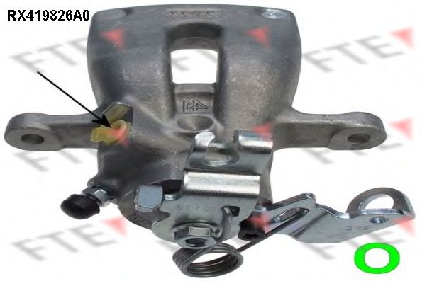 FTE RX419826A0 Тормозной суппорт для OPEL ZAFIRA B (Опель Зафира б)
