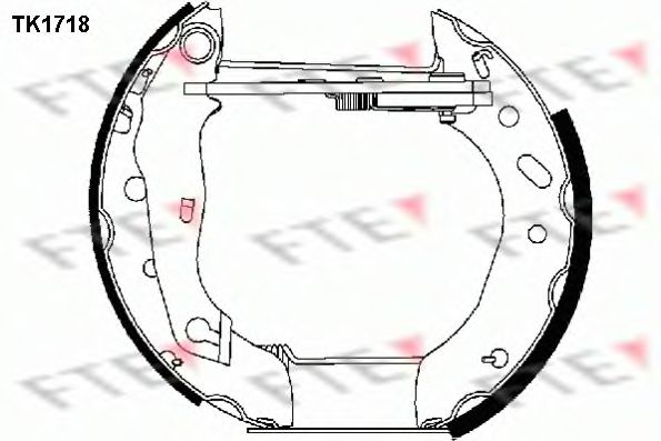 FTE TK1718 Тормозные колодоки для MAZDA SOHO III (Мазда Сохо 3) FTE TK1718 Тормозные колодоки для MAZDA SOHO III (Мазда Сохо 3)