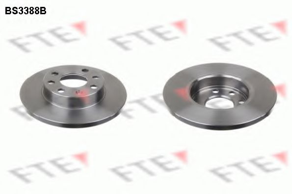 FTE BS3388B Тормозной диск для OPEL ASCONA C (Опель Асcона c)