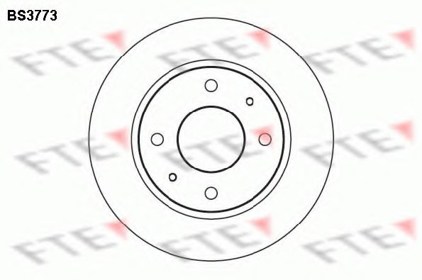 FTE BS3773 Тормозной диск для HYUNDAI SONATA II (Хендай Соната 2) FTE BS3773 Тормозной диск для HYUNDAI SONATA II (Хендай Соната 2)