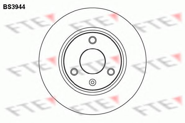 FTE BS3944 Тормозной диск для CITROëN (Cитроëн) FTE BS3944 Тормозной диск для CITROëN (Cитроëн)