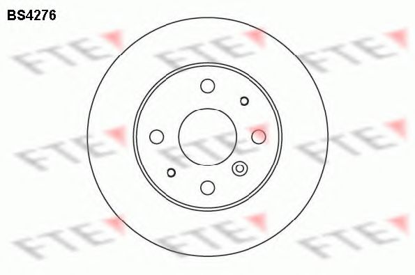 FTE BS4276 Тормозной диск для DAIHATSU GRAN MOVE (Дайхатсу Гран моvэ) FTE BS4276 Тормозной диск для DAIHATSU GRAN MOVE (Дайхатсу Гран моvэ)