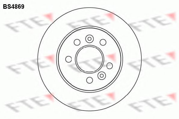 FTE BS4869 Тормозной диск для RENAULT ESPACE III (Рено Эспейс 3) FTE BS4869 Тормозной диск для RENAULT ESPACE III (Рено Эспейс 3)