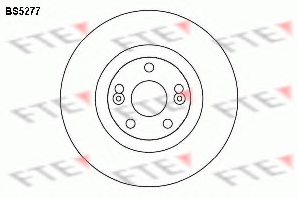FTE BS5277 Тормозной диск для RENAULT AVANTIME (Рено Аvантимэ) FTE BS5277 Тормозной диск для RENAULT AVANTIME (Рено Аvантимэ)