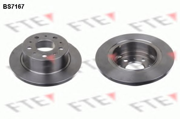 FTE BS7167 Тормозной диск для FIAT (Фиат)