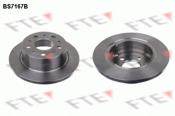 FTE BS7167B Тормозной диск для FIAT (Фиат)